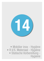 Mobilier Inox / Hygiène